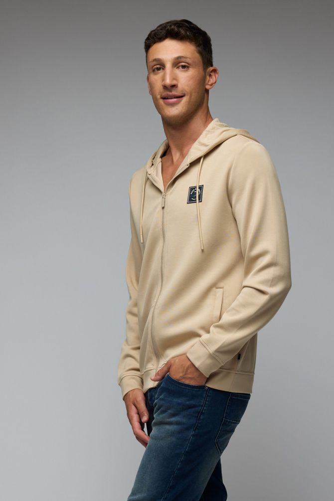 סווטשירט עם רוכסן מלא מבית גרג נורמן