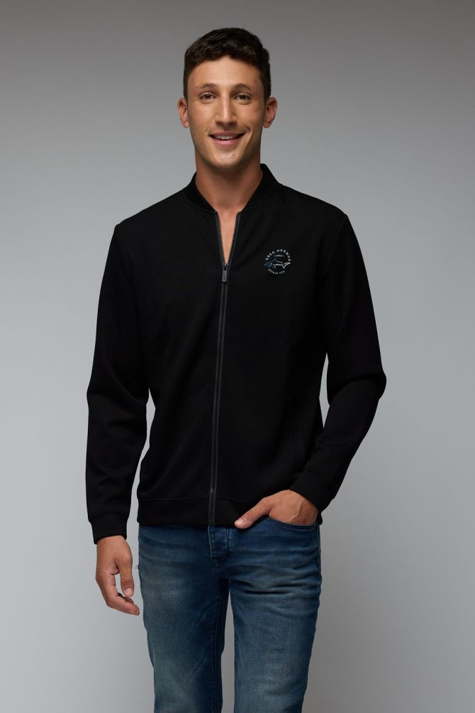 סוויטשירט רוכסן מלא גרג נורמן