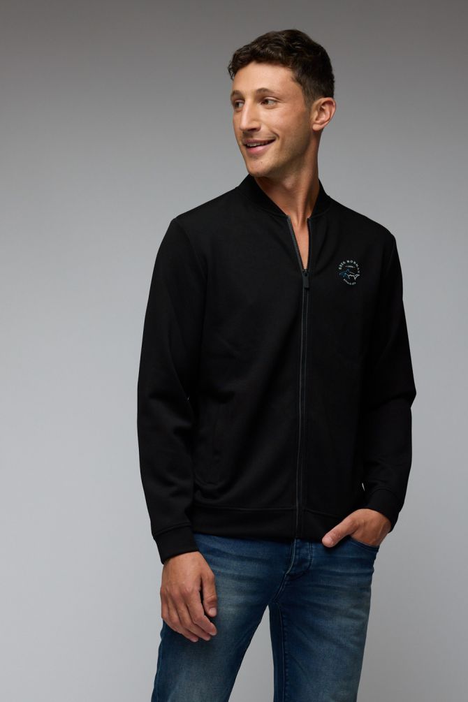 סוויטשירט רוכסן מלא גרג נורמן