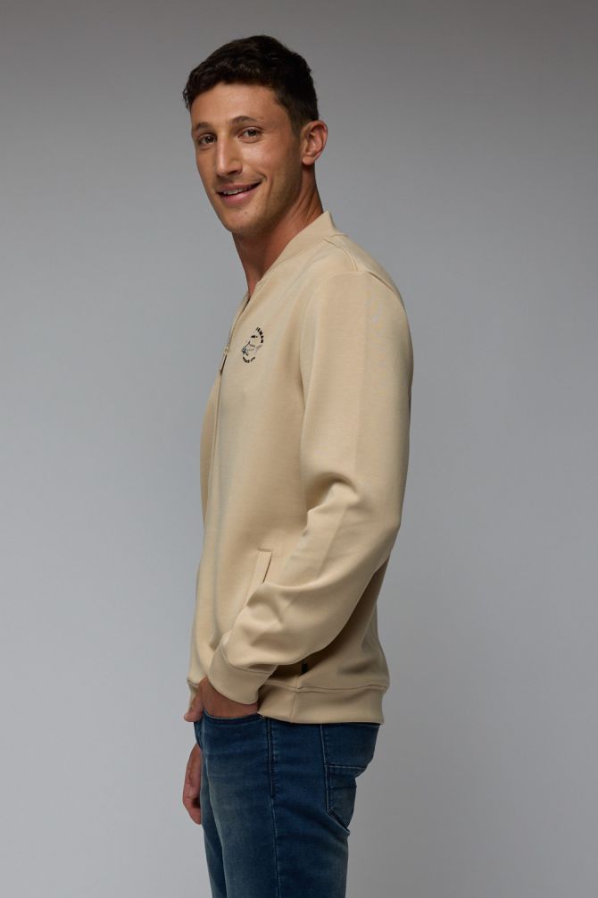 סוויטשירט רוכסן מלא גרג נורמן