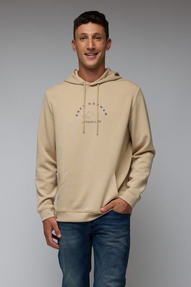 סוויטשירט עם קפוצון גרג נורמן