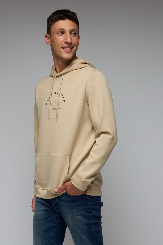 סוויטשירט עם קפוצון גרג נורמן