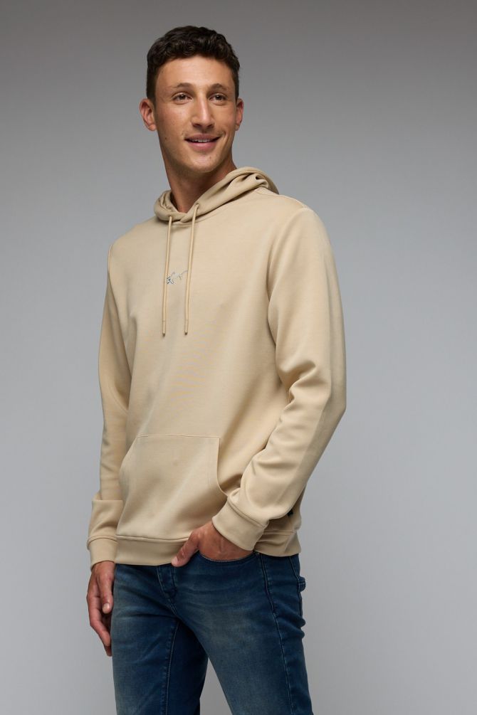 סוויטשירט עם קפוצון גרג נורמן