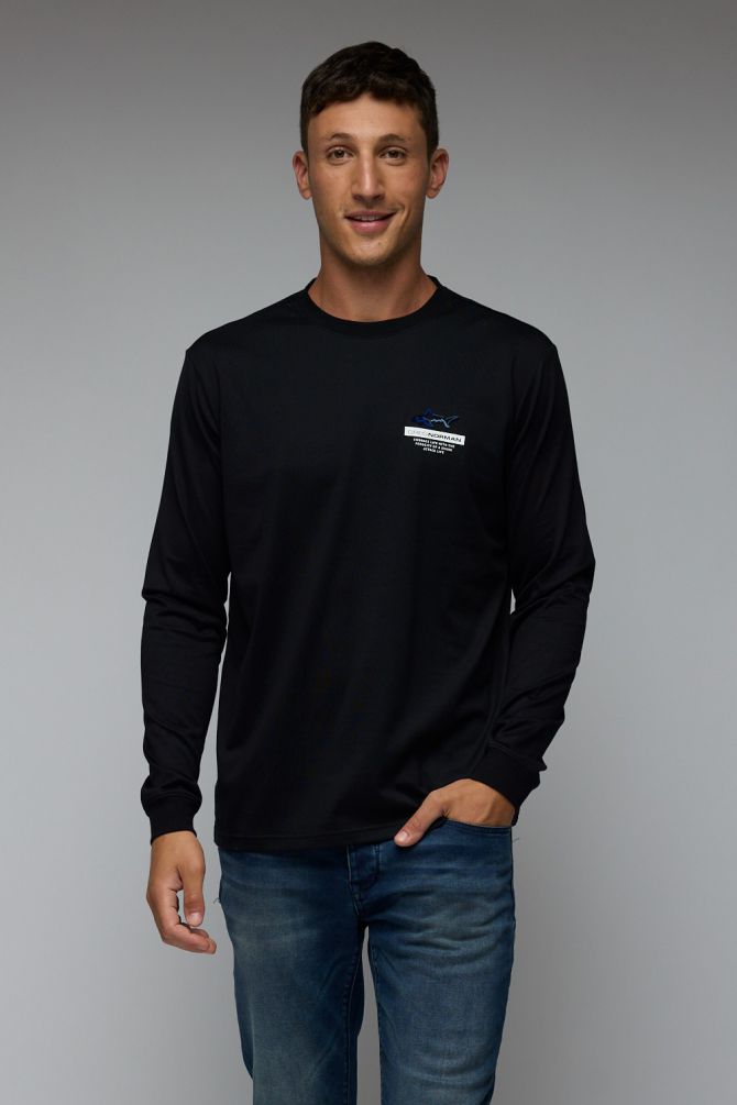 טי שירט שרוול ארוך גרג נורמן