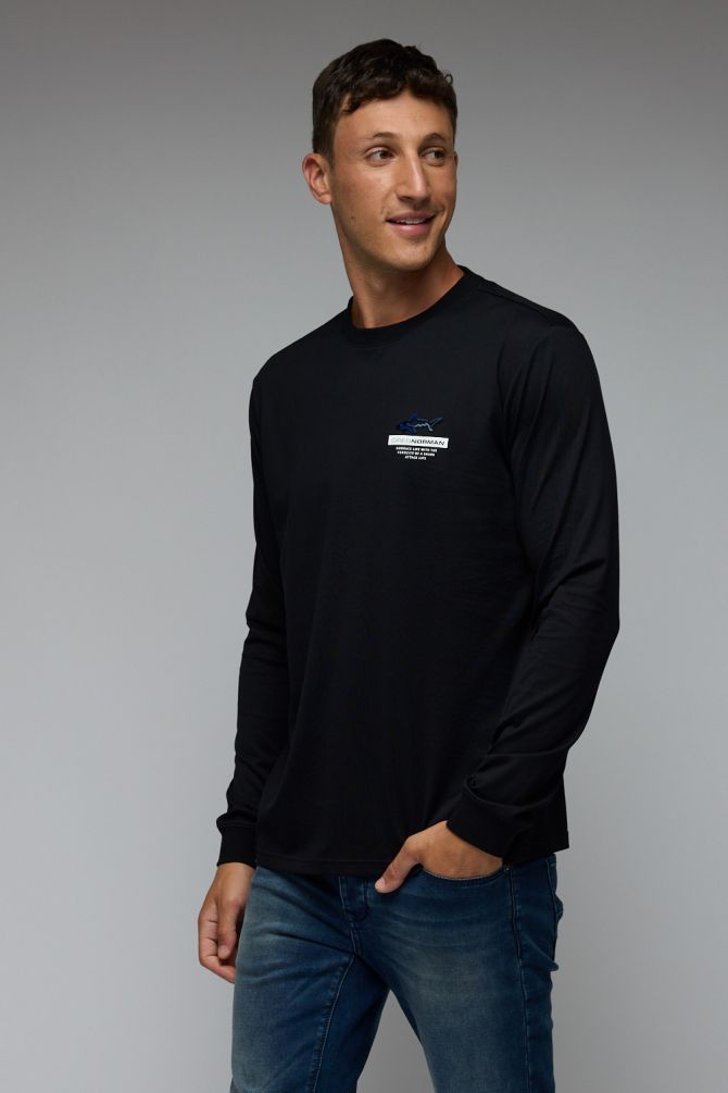 טי שירט שרוול ארוך גרג נורמן