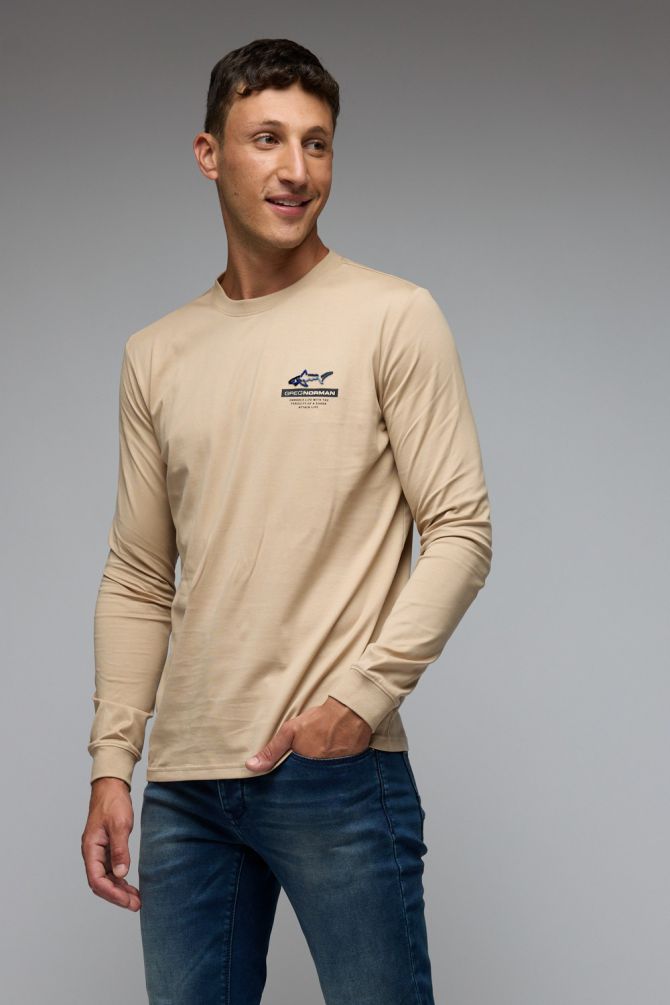 טי שירט שרוול ארוך גרג נורמן