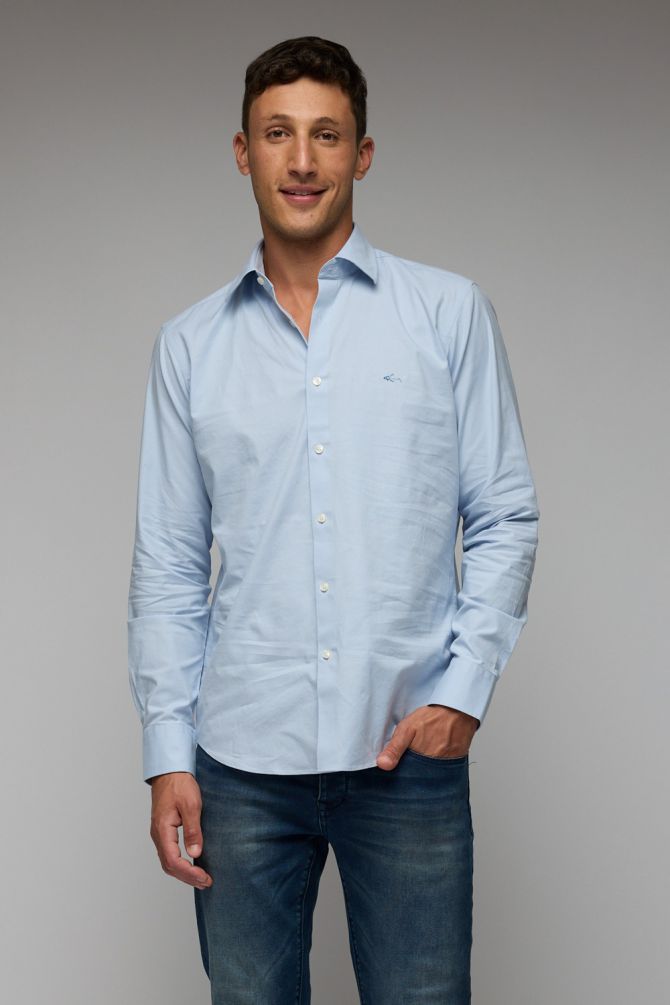 חולצה מכופתרת עם שרוול ארוך גרג נורמן