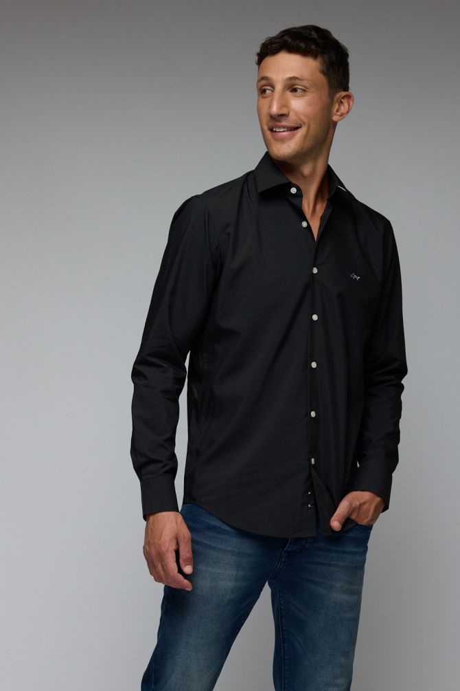 חולצה מכופתרת עם שרוולים ארוכים גרג נורמן