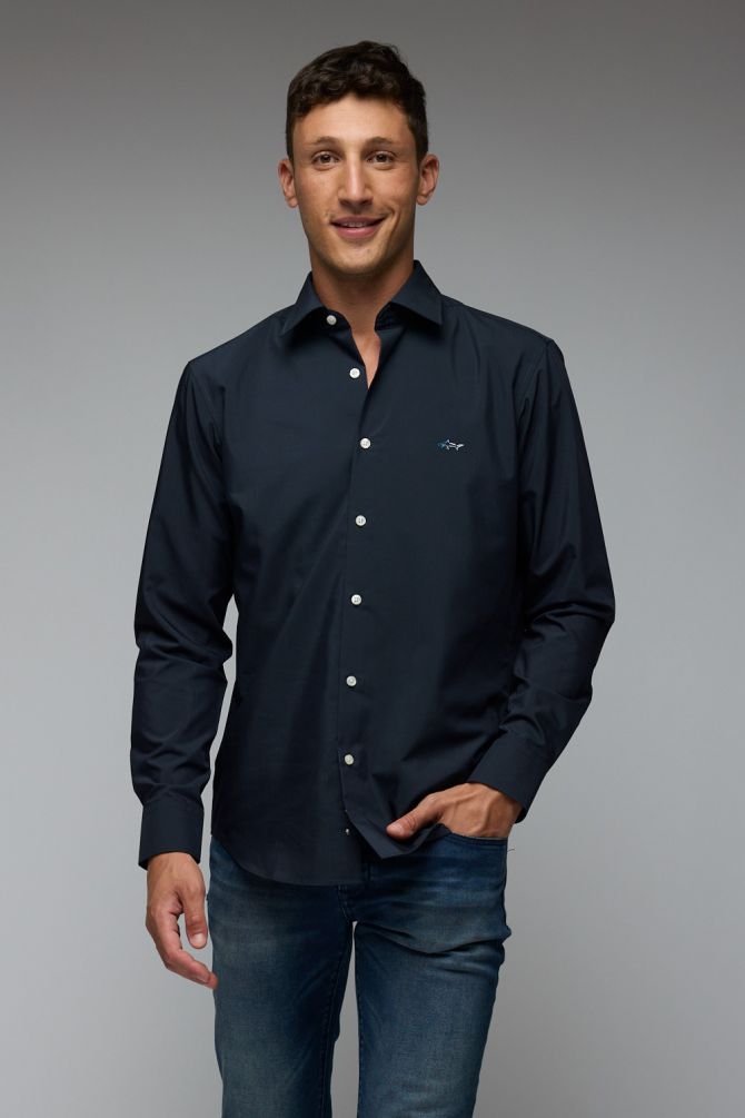 חולצה מכופתרת עם שרוולים ארוכים גרג נורמן