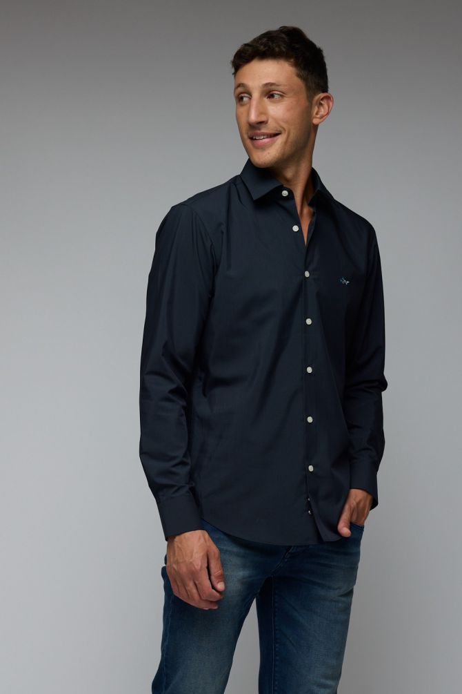 חולצה מכופתרת עם שרוולים ארוכים גרג נורמן