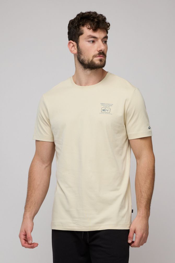 חולצת טי-שירט קצרה לגברים