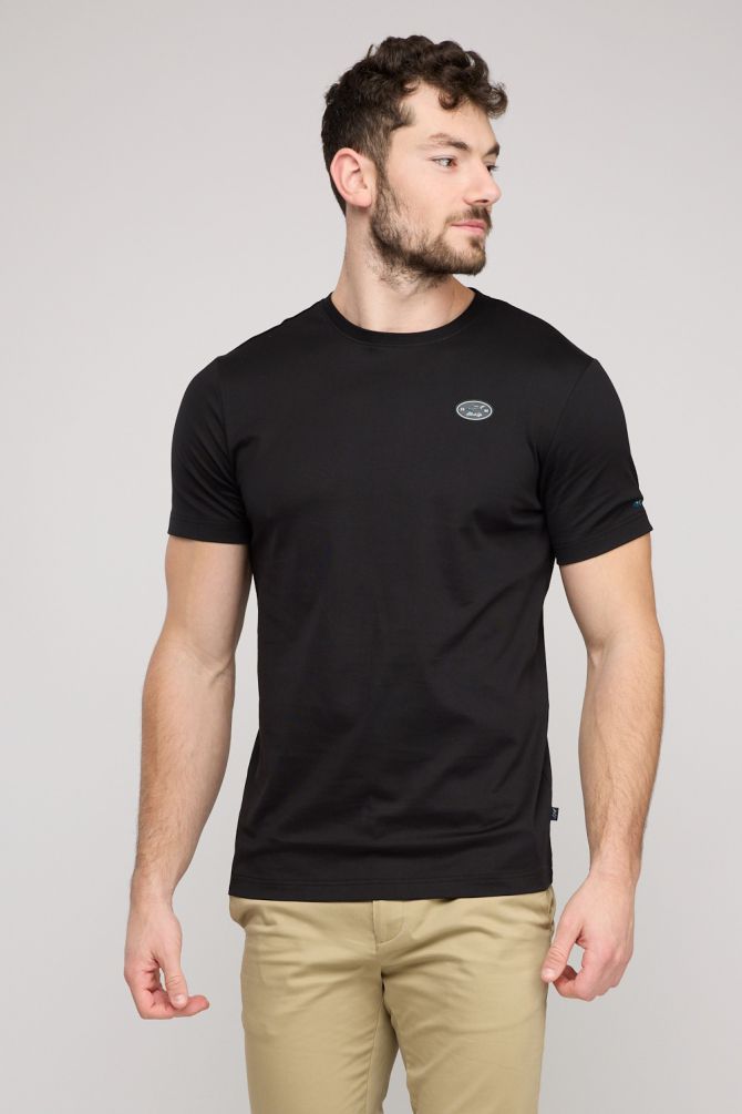 חולצת טי-שירט קצרה לגברים