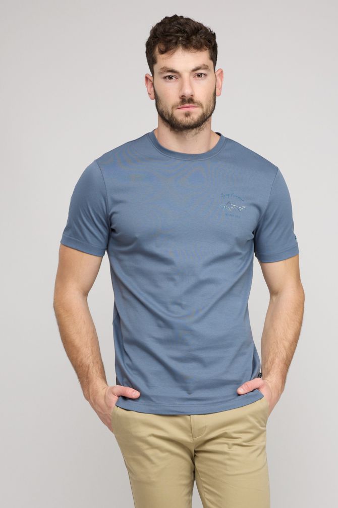 חולצת טי-שירט קצרה לגברים