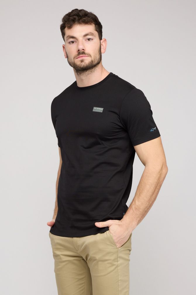 חולצת טי-שירט קצרה לגברים