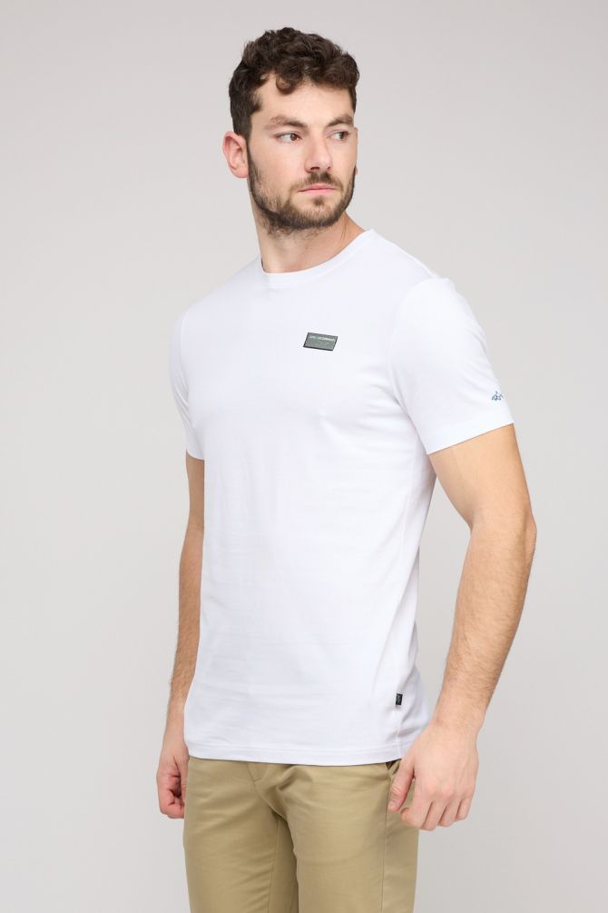 חולצת טי-שירט קצרה לגברים