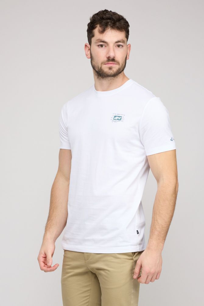 חולצת טי-שירט קצרה לגברים