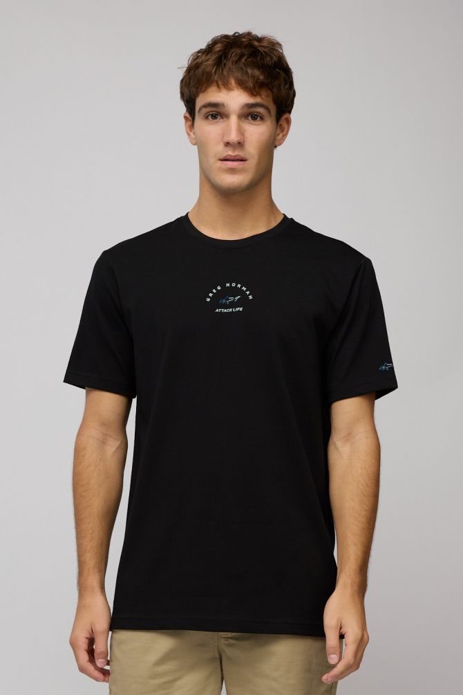 חולצת טי-שירט קצרה לגברים