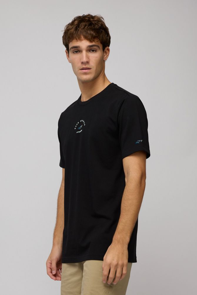 חולצת טי-שירט קצרה לגברים