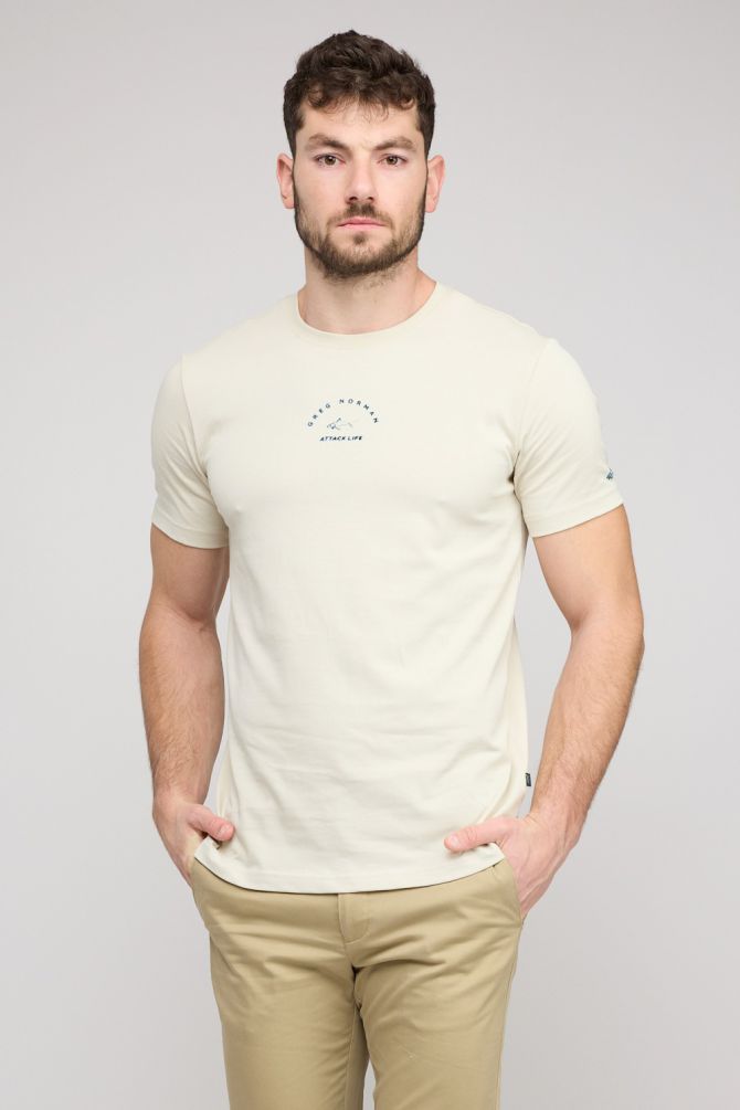 חולצת טי-שירט קצרה לגברים