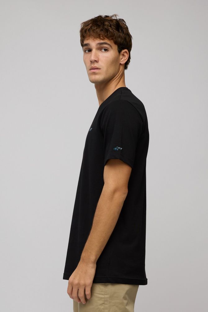 חולצת טי-שירט קצרה לגברים