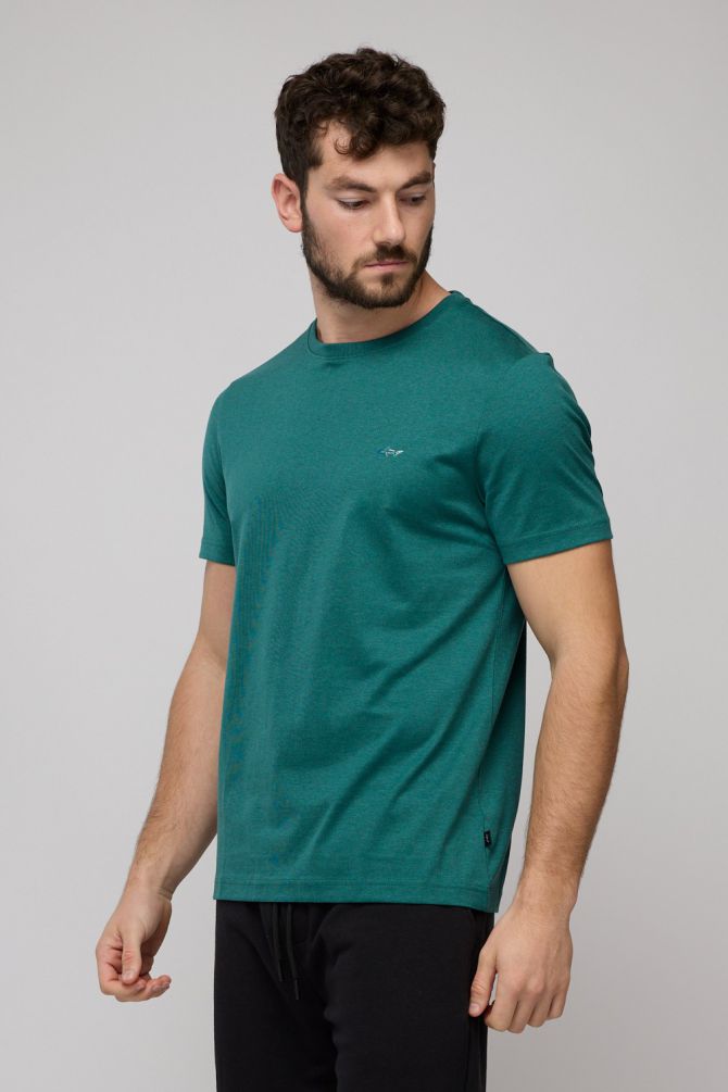 חולצת טי-שירט קצרה לגברים