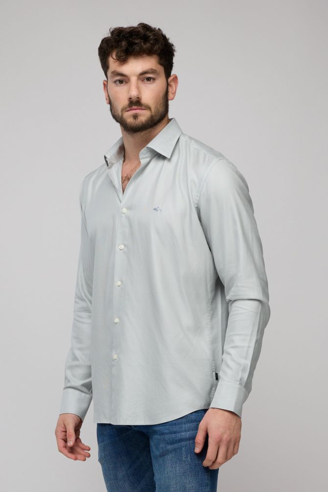 חולצה מכופתרת ארוכה לגברים