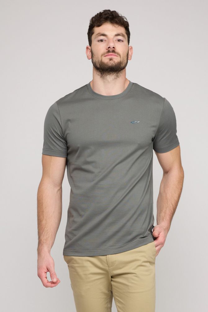 חולצת טי-שירט קצרה לגברים