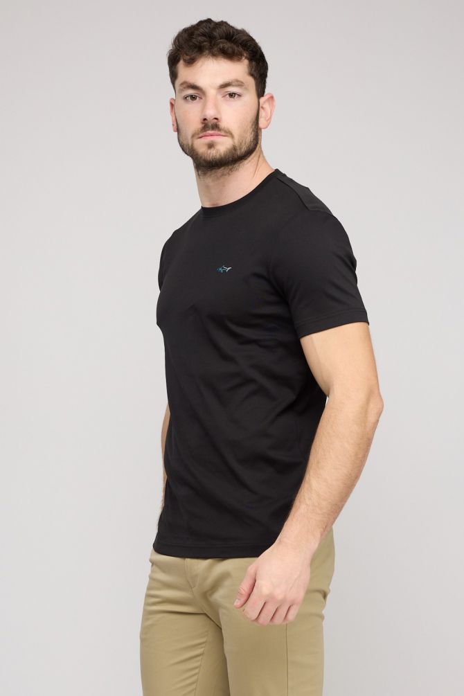 חולצת טי-שירט קצרה לגברים