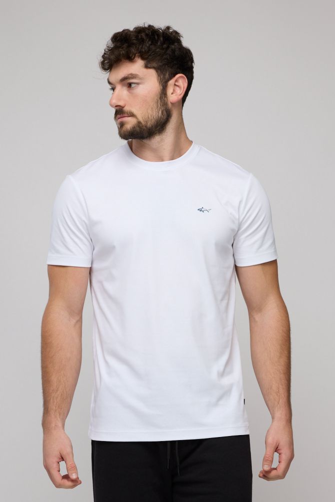 חולצת טי-שירט קצרה לגברים