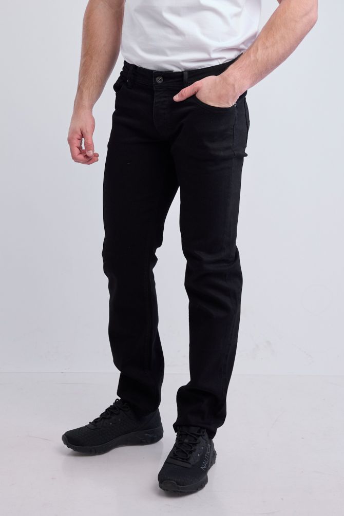 מכנסי ג’ינס Nautica ארוכים לגברים גזרה ישרה