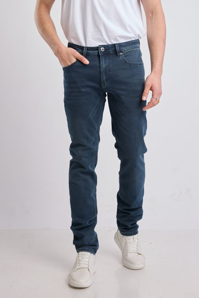 מכנסי ג’ינס Nautica ארוכים לגברים - שחור