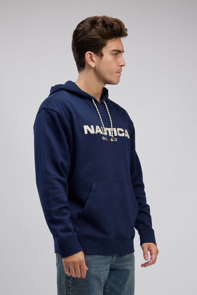 סווטשירט עם קפוצ’ון Nautica לגברים