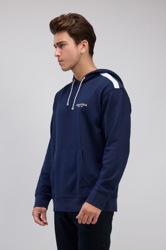 סווטשירט עם קפוצ’ון Nautica לגברים