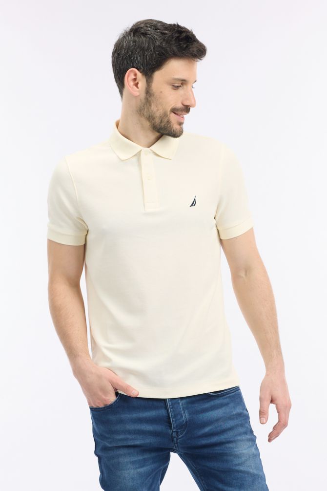 חולצת פולו SLIM FIT מבד מנדף