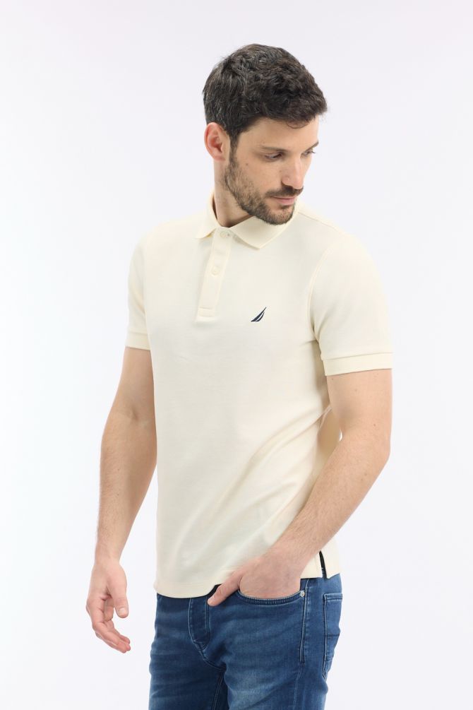 חולצת פולו SLIM FIT מבד מנדף