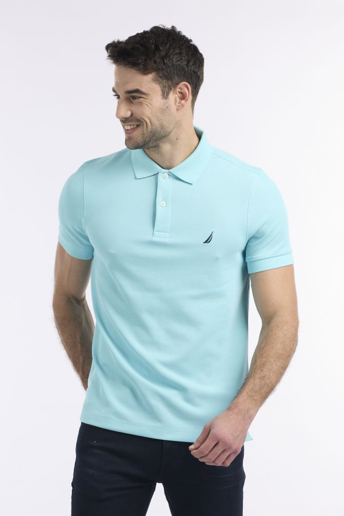 חולצת פולו SLIM FIT מבד מנדף