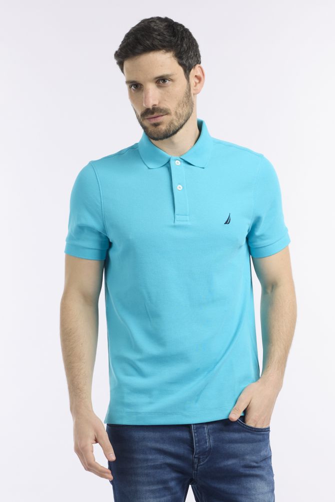 חולצת פולו SLIM FIT מבד מנדף