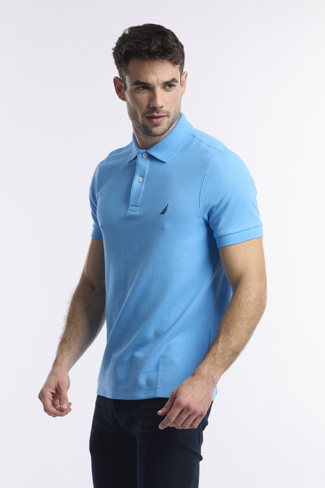 חולצת פולו SLIM FIT מבד מנדף