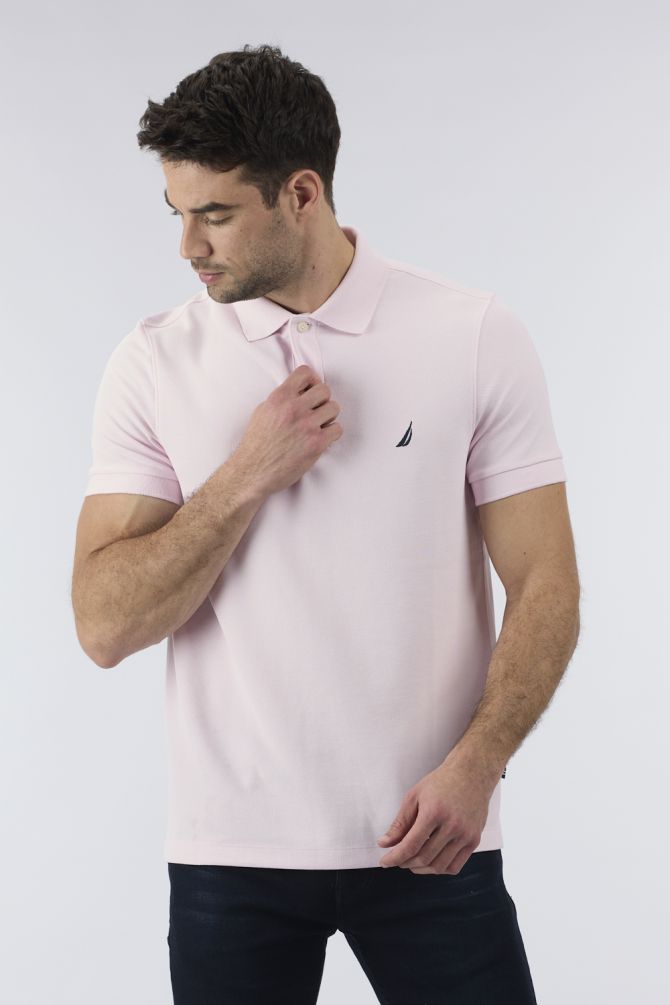 חולצת פולו SLIM FIT מבד מנדף