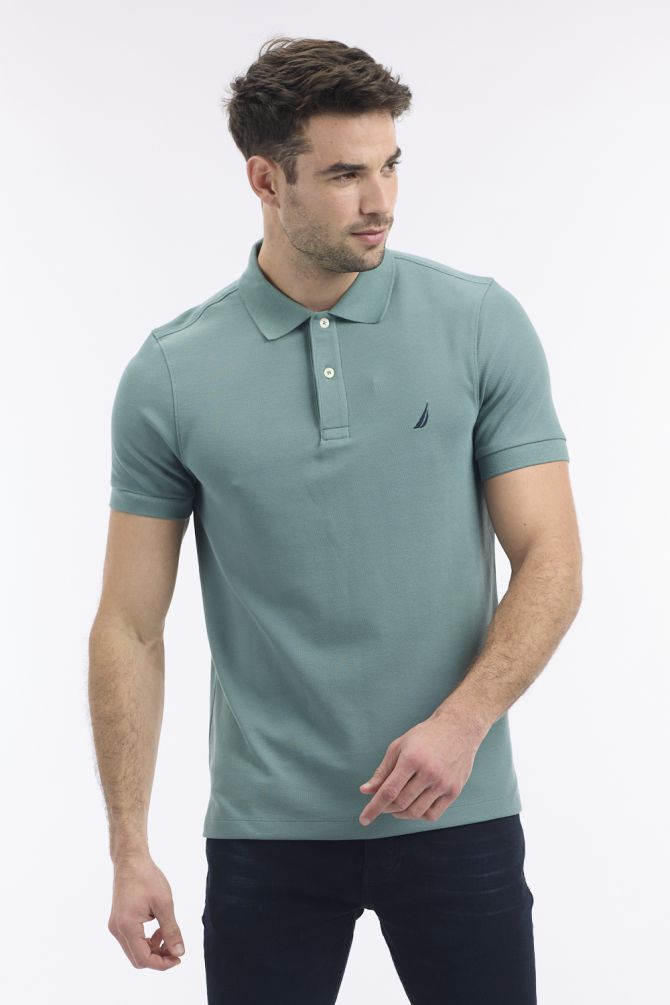 חולצת פולו SLIM FIT מבד מנדף