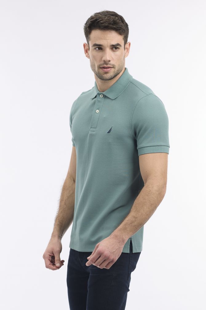 חולצת פולו SLIM FIT מבד מנדף