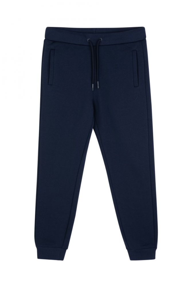 מכנסי טרנינג Nautica מכפלת צמודה לילדים