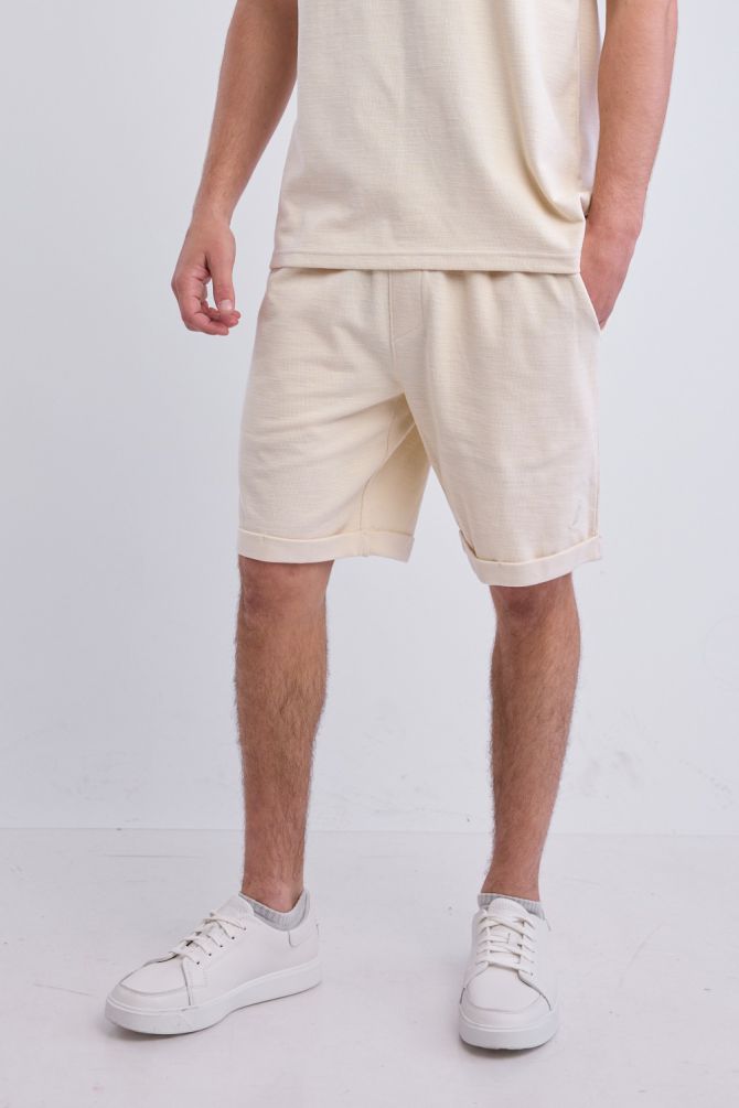 טי שירט NAUTICA עם לוגו רקום