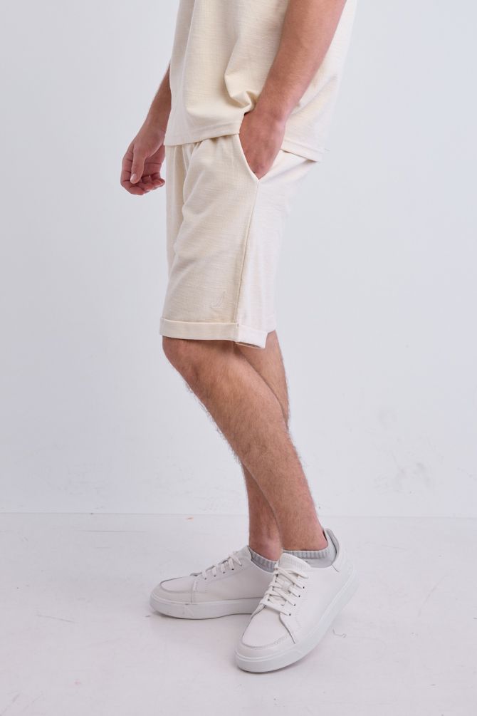 טי שירט NAUTICA עם לוגו רקום