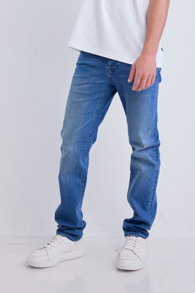 טי שירט NAUTICA עם לוגו רקום