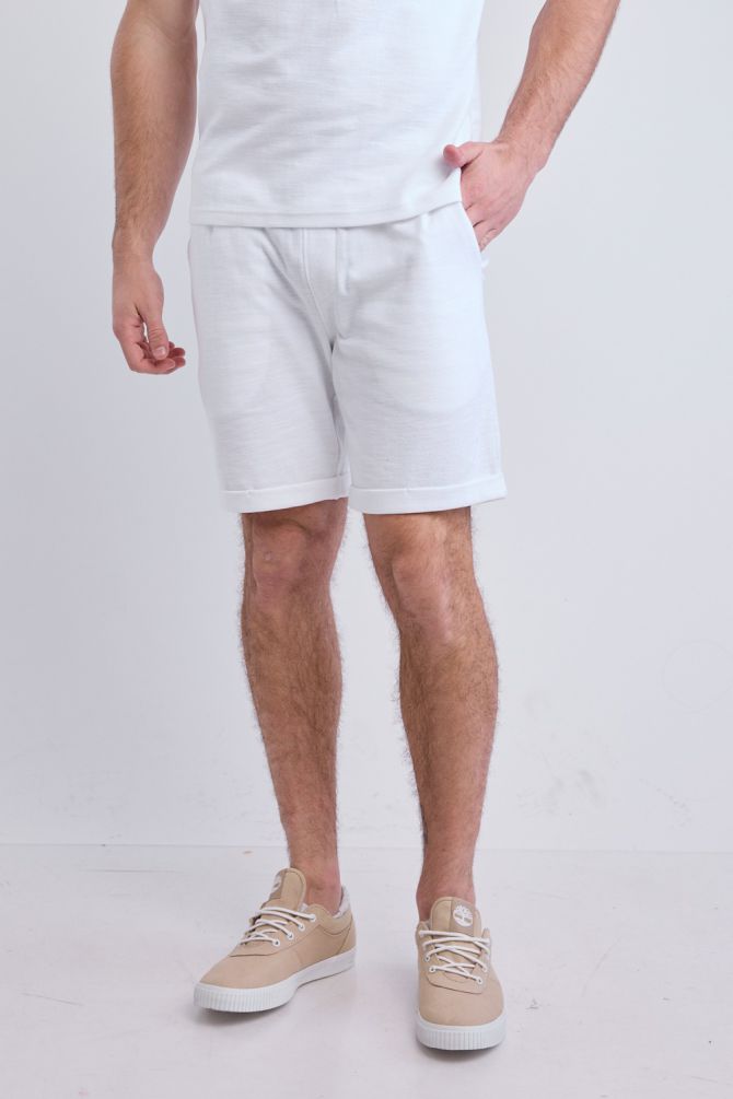 חולצת טי NAUTICA עם רוכסן בצווארון לגברים