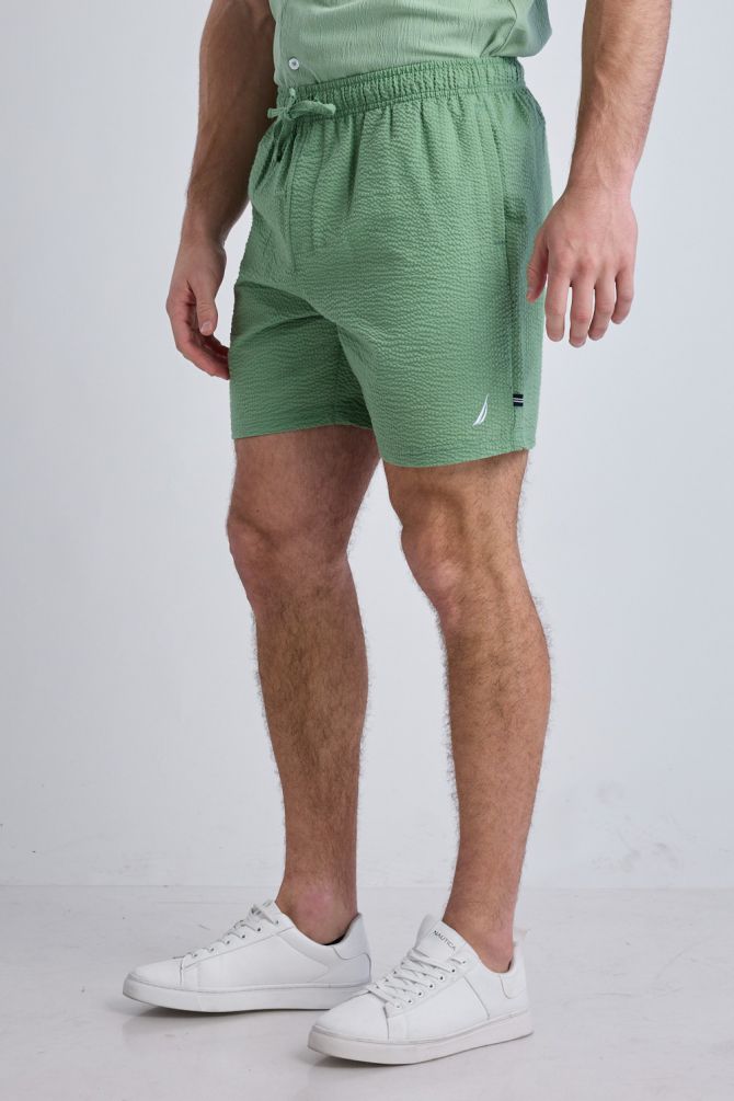 מכנסי Nautica קצרים עם לוגו לגברים