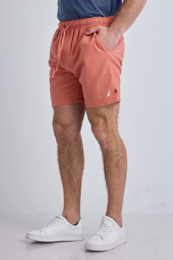 מכנסי Nautica קצרים עם לוגו לגברים