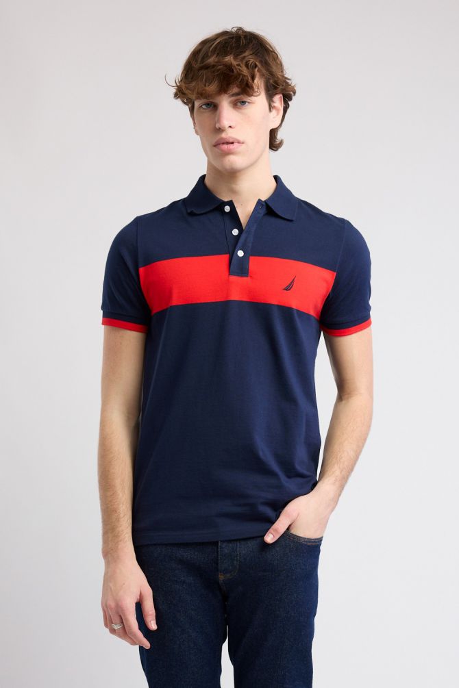 חולצת פולו Nautica בשני צבעים לגברים
