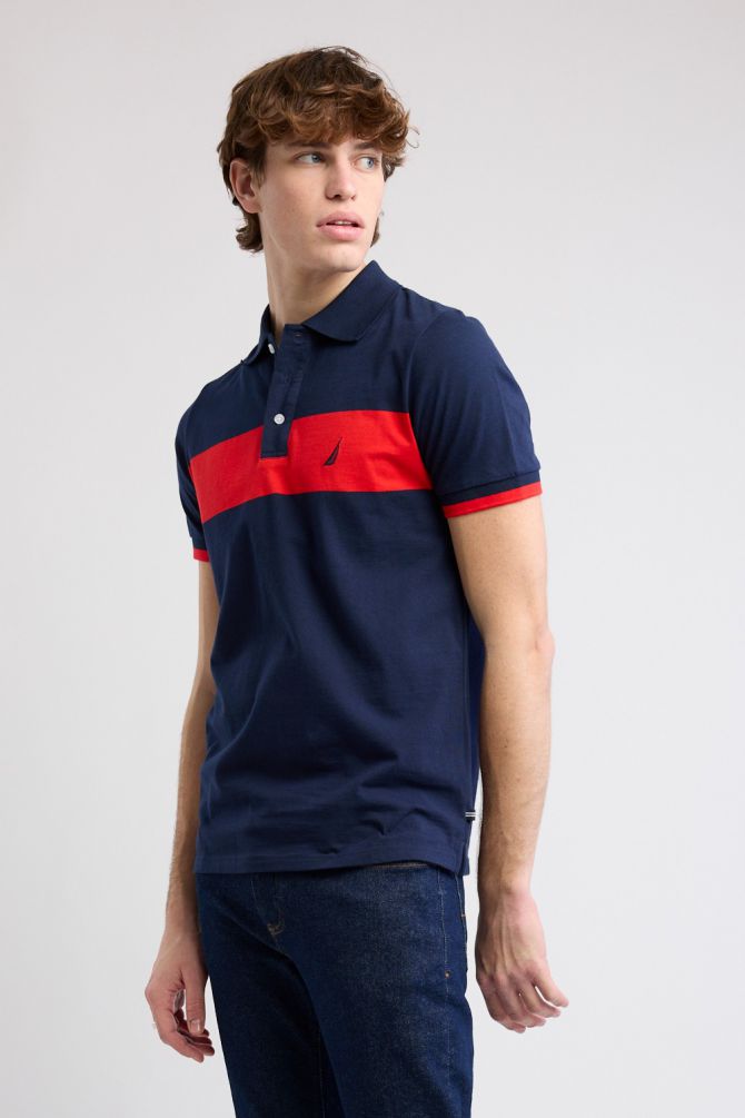 חולצת פולו Nautica בשני צבעים לגברים